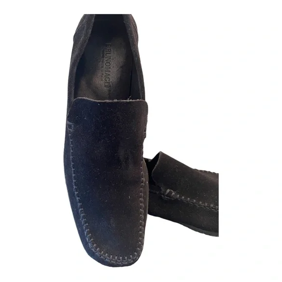 Bruno Magli Black Suede Loafers/Car Shoes Loafers Bruno Magli black suede loafers. | Mercari main image 4